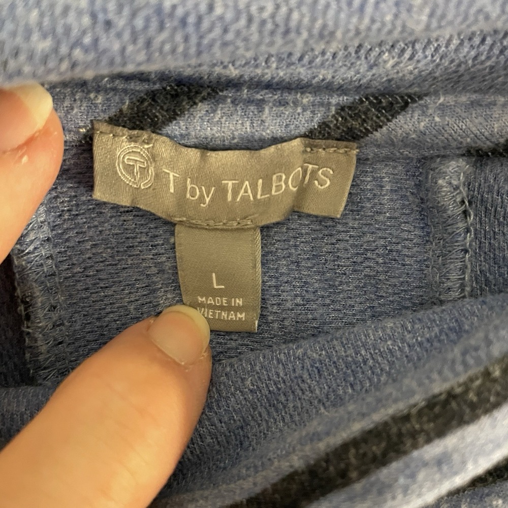 Talbots Asymmetrical Drawstring Pullover Women's … - image 7